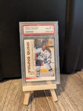 2000/01 Upper Deck Young Guns #211 Jason Jaspers PSA 8 NM-MT Sudbury Wolves 