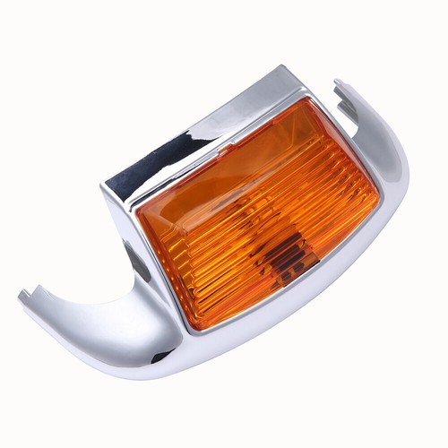 Front LED Orange Fender Tip Light For~Harley Ultra Classic Electra Glide 86-08 - Picture 4 of 10