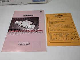 Nintendo New Famicom AV FC NES HVC-101 Includes Super Mario Game and AV/AC