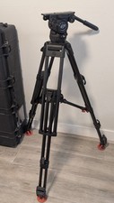 Sachtler Cine 7 7 HD Fluid Head w/ 5390 ENG2 CF HD Tripod  Pelican Case