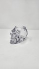 Vintage Diamond Star Crystal Skull Votive Candle Holder HEAVY GLASS Tealight — photo 9