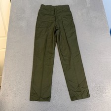 Vintage OG 507 US Military Trousers Size 32 x 33 Utility Durable Press 1982