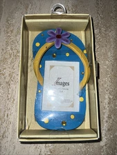 FRAME TRADITIONS FLIP FLOP MINI PICTURE FRAME 3 X 4.  BRAND NEW!