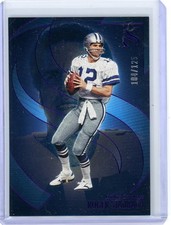 Roger Staubach 2025 Panini Silhouette NFL Purple /125 Dallas Cowboys #97