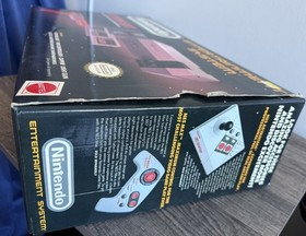Nintendo NES Action set Console Complete In Box+Inserts Mario/Duck Hunt CIB