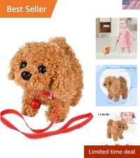 Plush Teddy Toy Puppy Electronic Interactive Pet Dog - Walking, Barking, Tail...