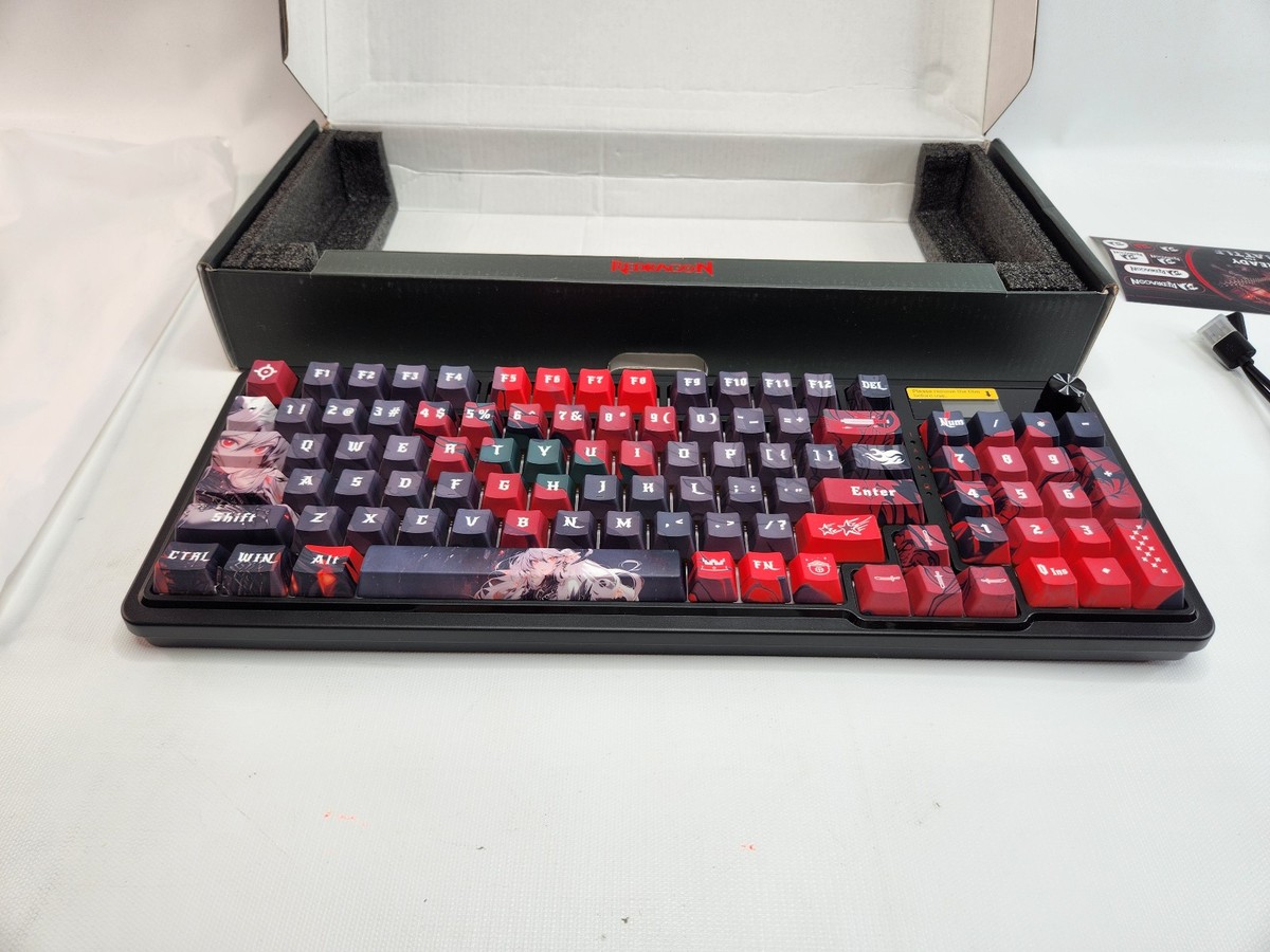 Redragon K719 PRO Wireless Gaming Keyboard Hype Screen Knob 95