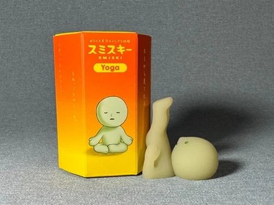 Authentic Smiski Yoga Series Smiski Shoulder Stand Figure