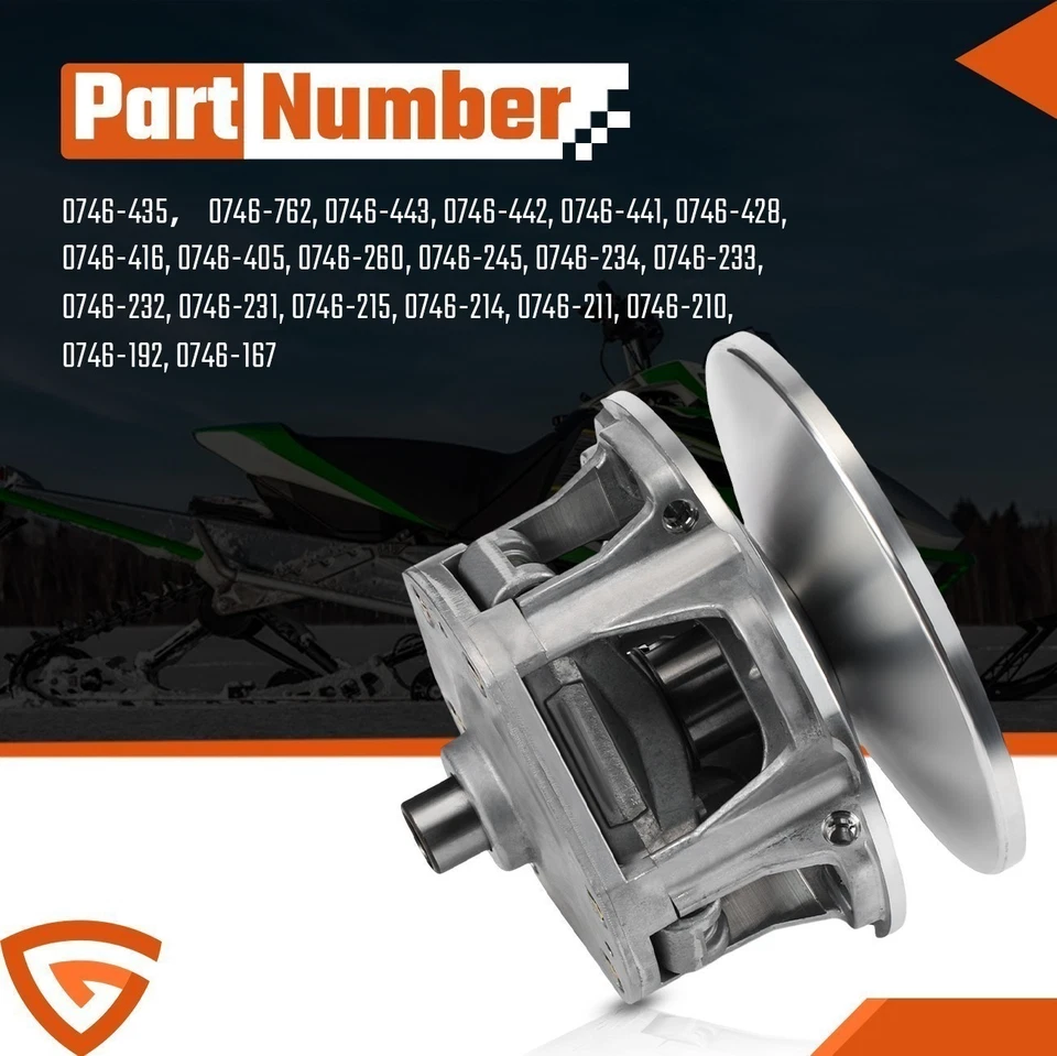 0746-144 para embreagem Arctic Cat M8000 XF 8000 ZR 5000 6000 14-15 EUA nova EUA - Imagem 4 de 4