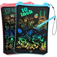 Eoocoo LCD Writing Tablet, 10  pinkandblue