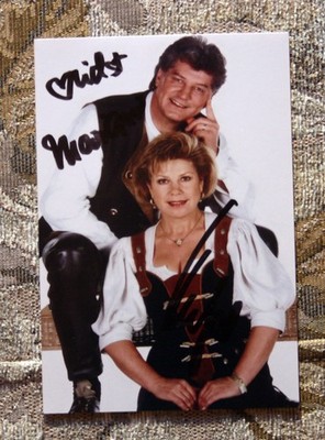Marianne and Michael, original signed, excellent photo