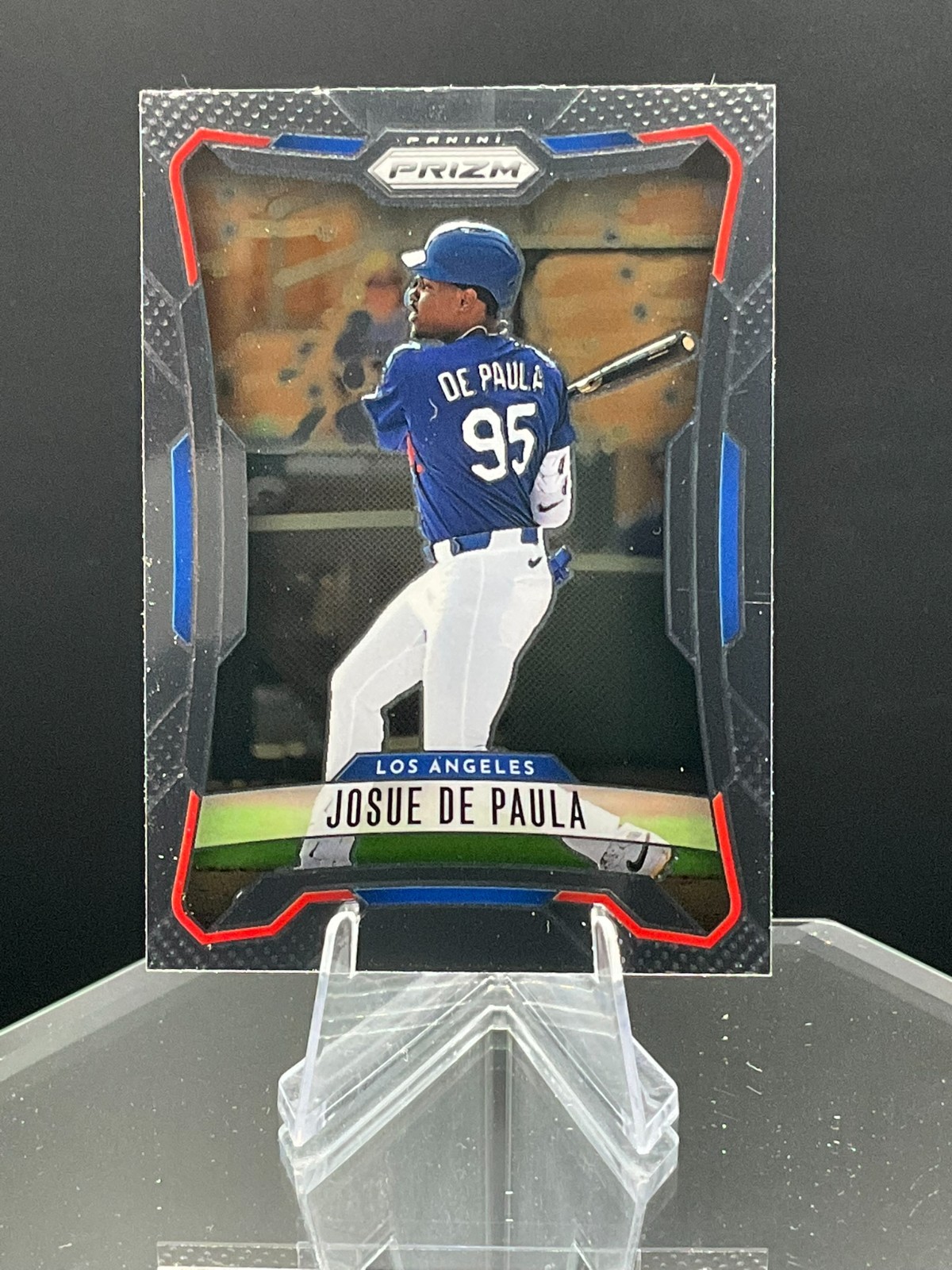 2026 Panini Prizm Baseball #89 Josue De Paula, Los Angeles Dodgers