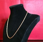 Vintage Krementz Gold Filled Rope Chain 18.5" Necklace 3mm — photo 3