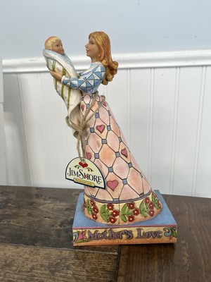 Jim Shore 2006 A Mothers Love Statue Decor C4007244 Resin Mom Child 