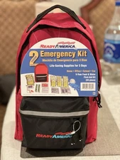 Ready America 70280 72 Hour Emergency Kit For 2 Person 3 Day Backpack