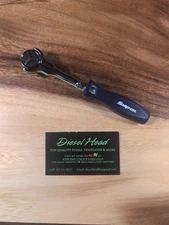 *NEW* Snap On FHCNFD72 3/8" Dr PURPLE Hard Grip 180° Round Head Ratchet