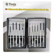 Feinmechaniker Schraubendreher Set 11 tl.Uhrenmachersatz Schlitz Schraubenzieher