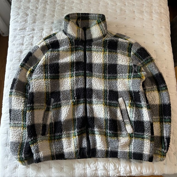Zara Oversize Stoffjacke – Grösse L