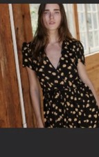 Christy Dawn “The Dawn” Dress in Raven Rosebud sz L