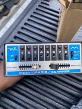Regency Monitoradio ACT-R10H/L/U Vintage Police Scanner w/ Manual 1970s K-3