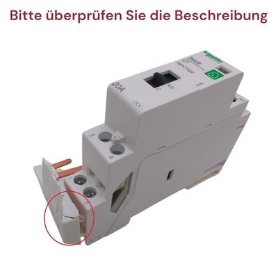 Schneider Electric R9PCTH20 Leitungsschutzschalter 20A Sicherungsautomat Weiß
