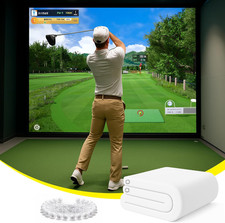 Golf Simulator Impact Screen, 3D Air Mesh Impact Screen for Golf Training Indoor