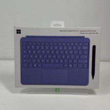 New Microsoft Microsoft Surface Pro 12" Keyboard with Slim Pen 2100, 1962 Purple