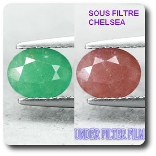 Calcédoine chrome Mtorolite du Zimbabwe 0.90 cts, cadeau idéal pour passionné de minéraux