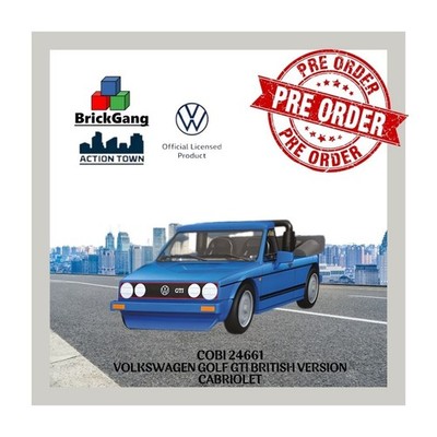 Cobi 24661 VOLKSWAGEN GOLF GTI BRITISH VERSION CABRIOLET