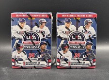 Lot of (2) 2026 Panini Prizm USA Stars & Stripes Baseball Blaster Box Sealed New