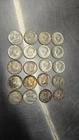 Mix 1964 kennedy 1940 liberty 1950 Franklin 90% Silver 20 Coin Lot