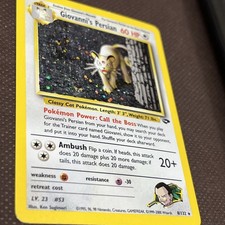 Giovanni's Persian 8/132 Gym Challenge Holo for sale online | eBay