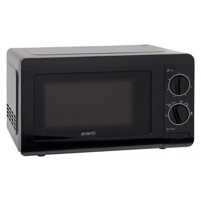 Microwave Oven 700-Watts Compact Mechanical with 5 Power Settings, Defrost, F...