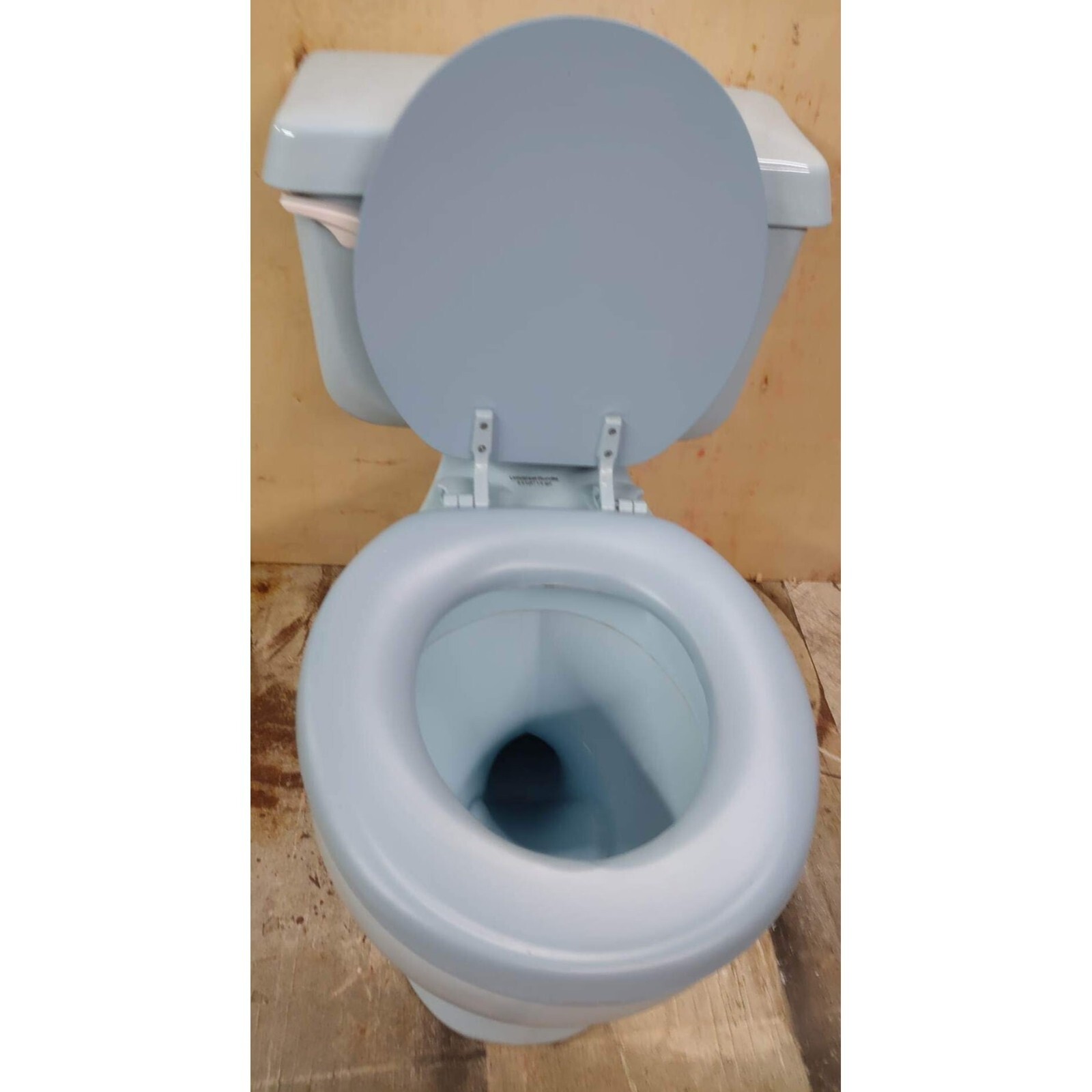 Blue Toilet Universal Rundle vintage bathroom eBay