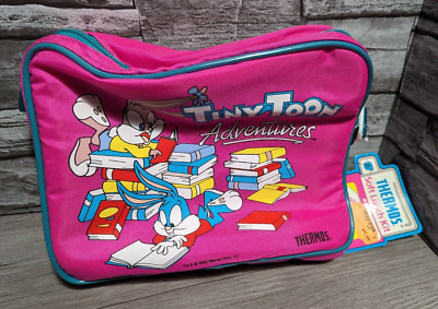 Rare Tiny Toon Adventures Thermos Soft Insulated Lunch Bag Box Babs Buster Bunny
