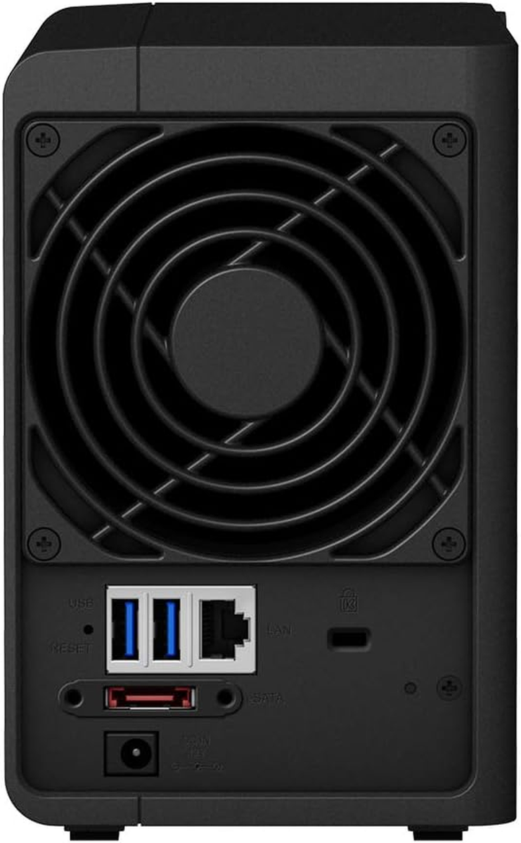 Synology Diskstation DS218+ Mini Desktop NAS Server, Intel Celeron