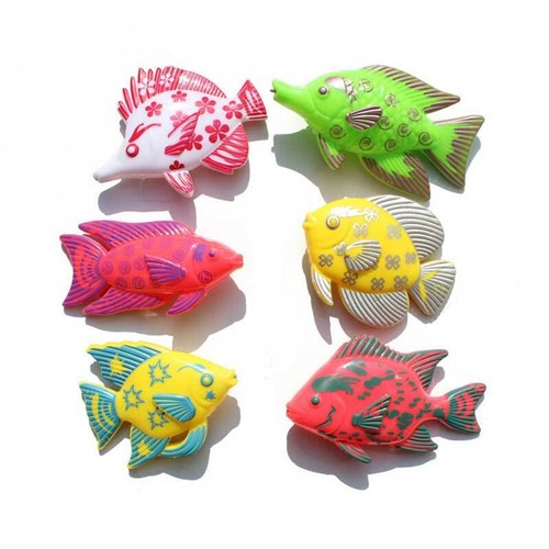 7Pcs Funny Fishing Rod Magnetic Fish Game Educational Toy Kids Baby Bath Time AU - Picture 3 of 7