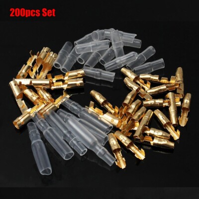 50 S?tze (200 St??ck) Bullet Bullet Terminals 9 mm Zubeh?r 3 Classic Neu