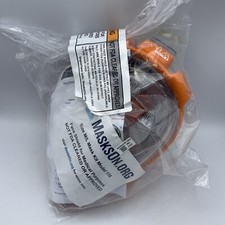 Ocean Reef ARIA Full Face Mask Size M/L Orange Model 110 Filter Not Included NEW