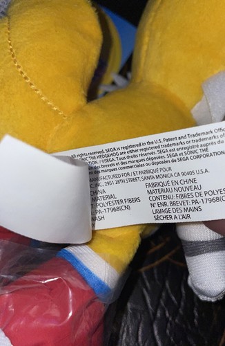 Jakks Sonic The Hedgehog Tails Plush 7" New - Picture 6 of 7