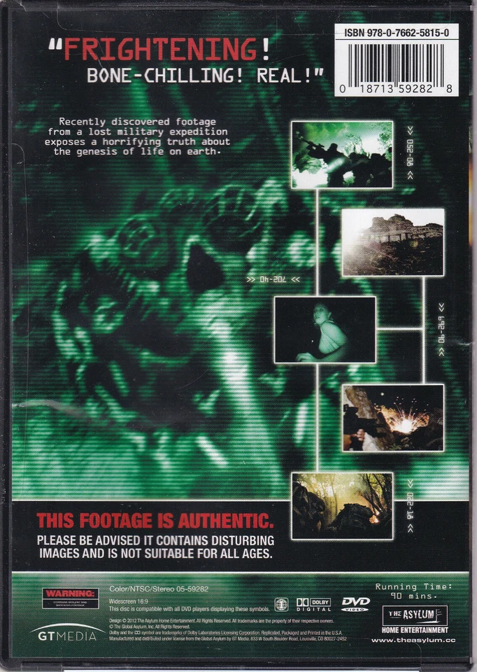 ALIEN ORIGIN (DVD 2013) (W3) - Image 2 of 2
