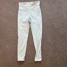 Stradivarius White Leggings Size Medium Woman  s  Street  