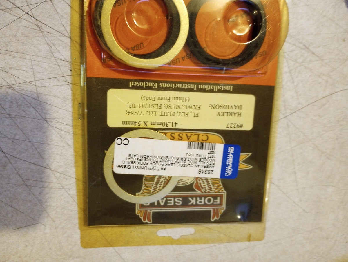 Harley Davidson 41.3mm X 54mm Fork Seals, Read For Application | eBay