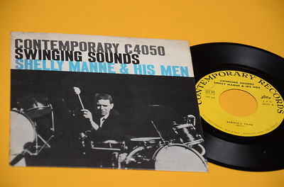 ''shelly manne 7'''' ep swinging sounds top jazz orig italy '50 ex DOXY !!''
