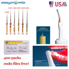 Easyinsmile Dental Endo Rotary Files X3-pro Gold Taper Niti Endodontic Files