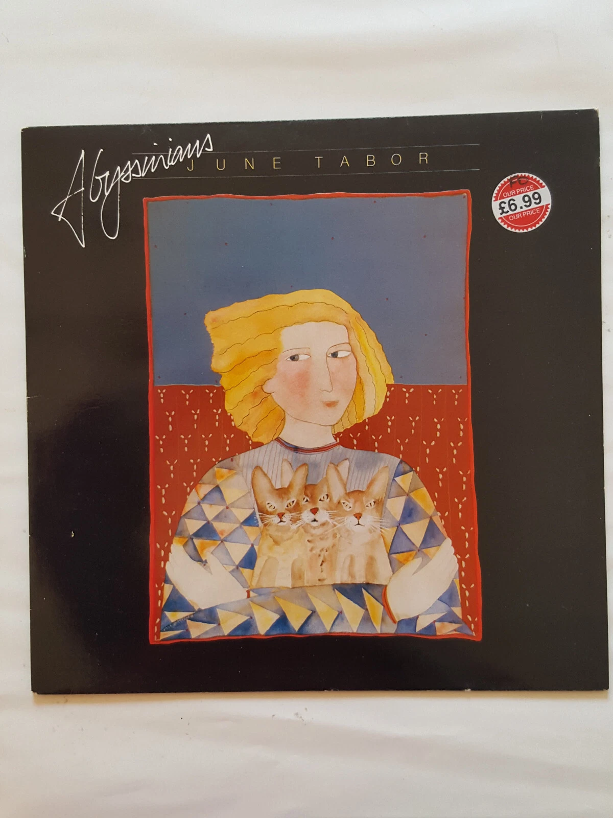 June Tabor ‎– Abyssinians - Topic Records ‎– 12TS432 -  Vinyl, LP, Album, Stereo image 1