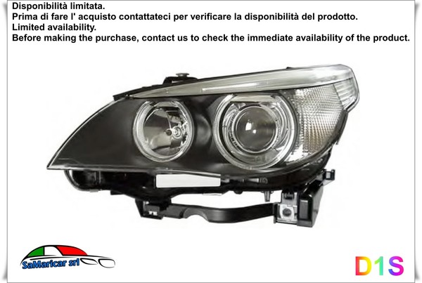 Blinker Projektor Links Bi-Xenon D1S Mit Afs Geeignet FüR BMW Serie 5 E60/E61-image