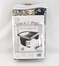 NIP Star Kids Snack  Play Travel Tray  Black  Tan, Style 102