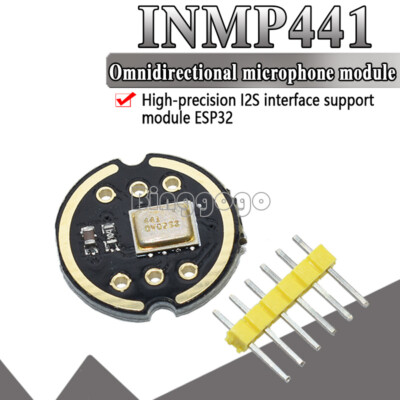 Pyatofly 5 Stuks INMP441 MEMS Microfoon – Omnidirectioneel – I2S-interface – Hoge SNR – Voor ESP32, Arduino, Digitale Audio