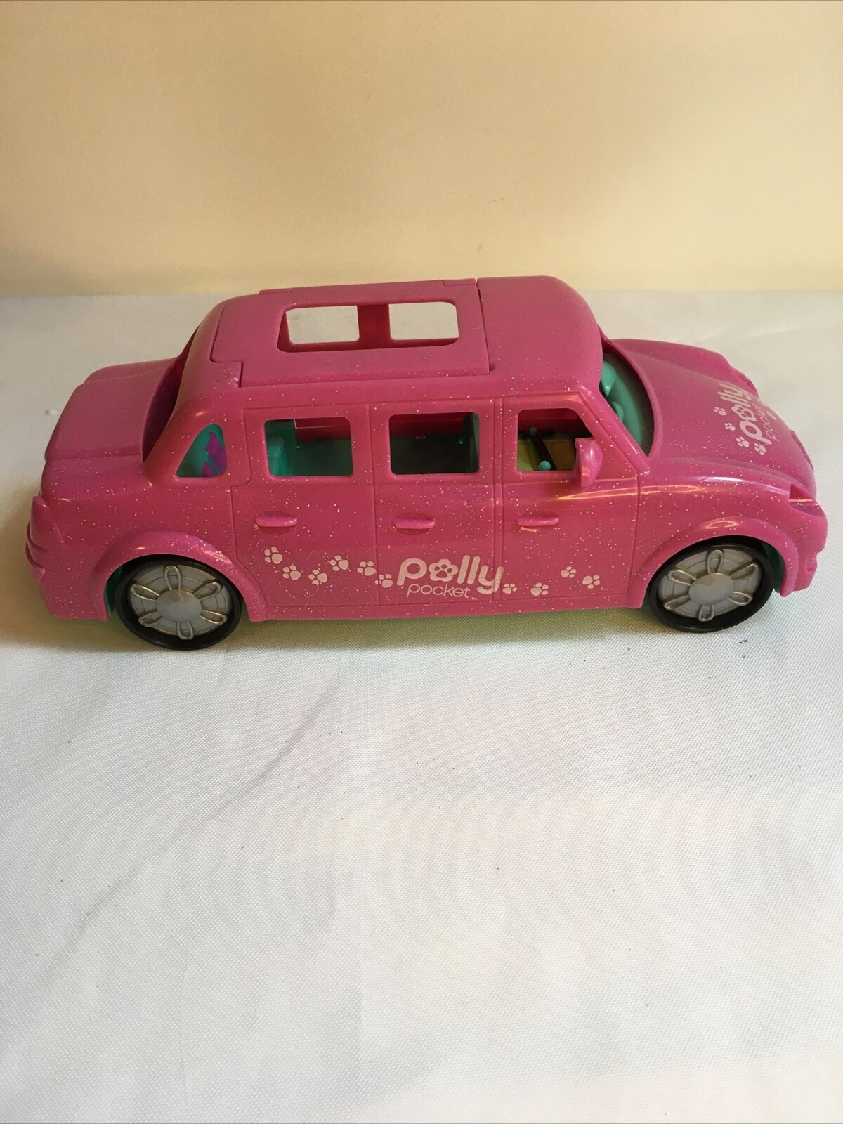 Casa polly pocket cola e descola e carro mercedes 2008 Alto Do